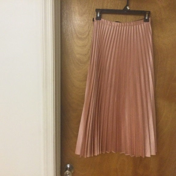 Zara Dresses & Skirts - Zara pleated midi skirt